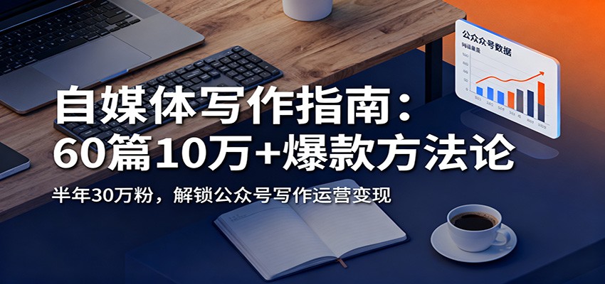 自媒体写作指南:60篇10万+爆款方法论,半年30万粉,解锁公众号写作运营变现-91资源站