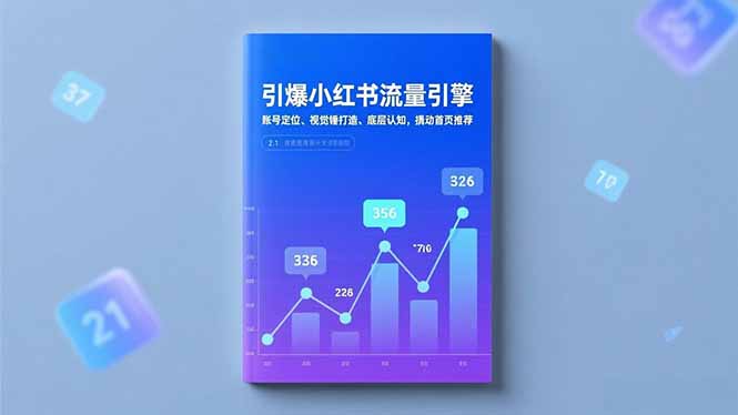 引爆小红书流量引擎,账号定位、视觉锤打造、底层认知,撬动首页推荐-91资源站