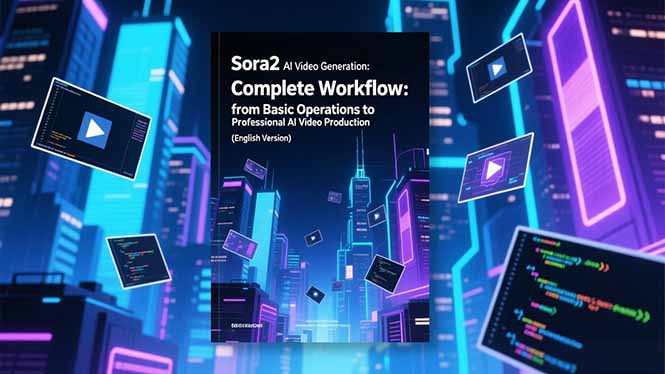 Sora2 AI视频生成的系统教程(英文版-91资源站