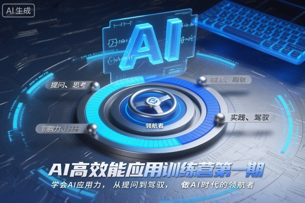 AI高效能应用训练营第一期，学会AI应用力，从提问到驾驭，做AI时代的领航者(更新)-91资源站