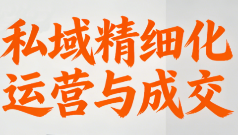 楚老师·私域精细化运营与成交 - 91资源站-91资源站