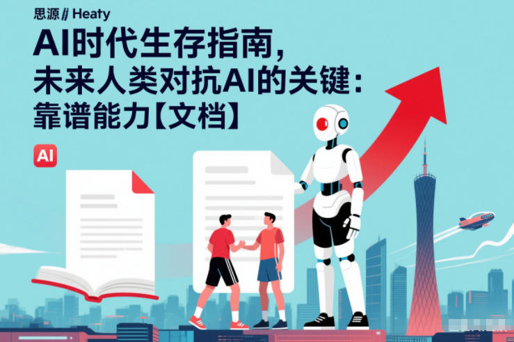 AI时代生存指南，未来人类对抗AI的关键：靠谱能力【文档】-91资源站