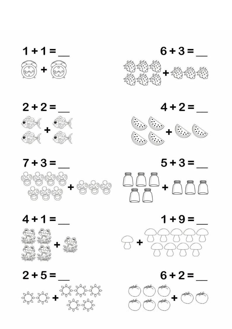 幼小衔接数学看图列式-91副业网