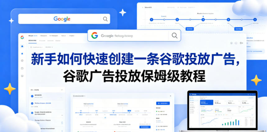 新手如何快速创建一条谷歌投放广告，谷歌广告投放保姆级教程 - 91副业网-91副业网
