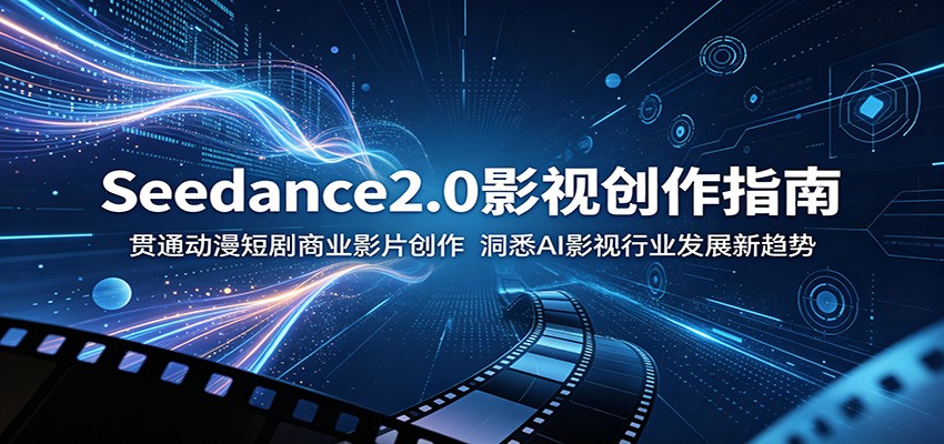Seedance2.0影视创作指南：贯通动漫短剧商业影片创作，洞悉AI影视行业发展新趋势 - 91副业网-91副业网
