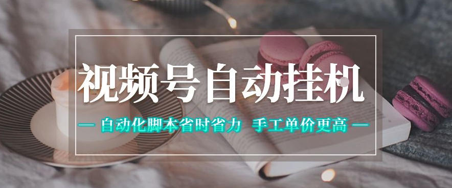 视频号自动挂G项目，自动化脚本省时省力，手工单价更高，日入300+全网最稳【揭秘】 - 91副业网-91副业网