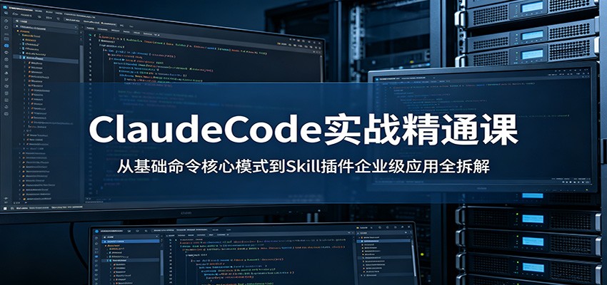 ClaudeCode实战精通课:从基础命令核心模式到Skill插件企业级应用全拆解-91副业网