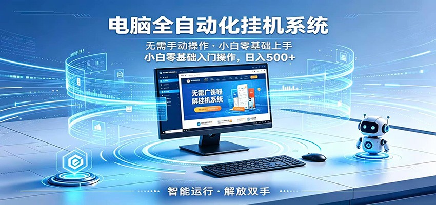 智能广告挂机无需值守，小白上手轻松实现每日增收 - 91副业网-91副业网