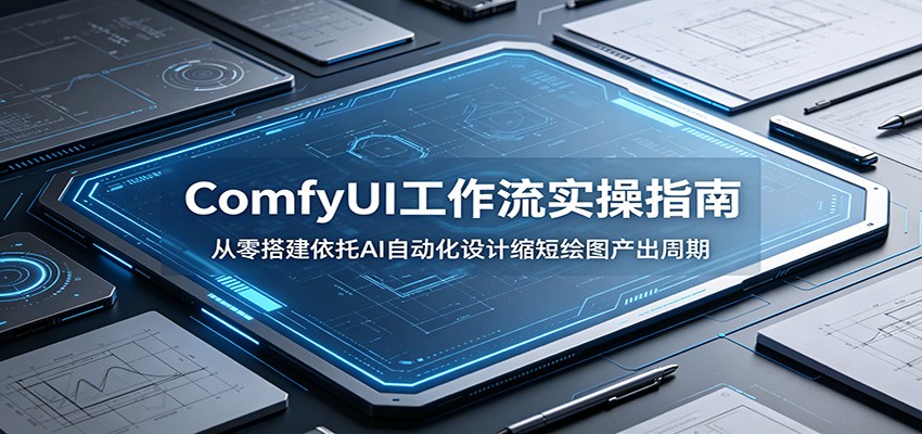 ComfyUI 工作流实操指南：从零搭建依托AI自动化设计缩短绘图产出周期-91副业网