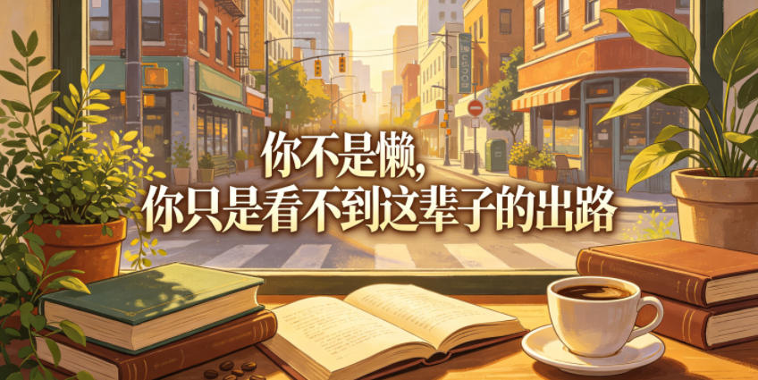 付费文章：你不是懒，你只是看不到这辈子的出路-91副业网