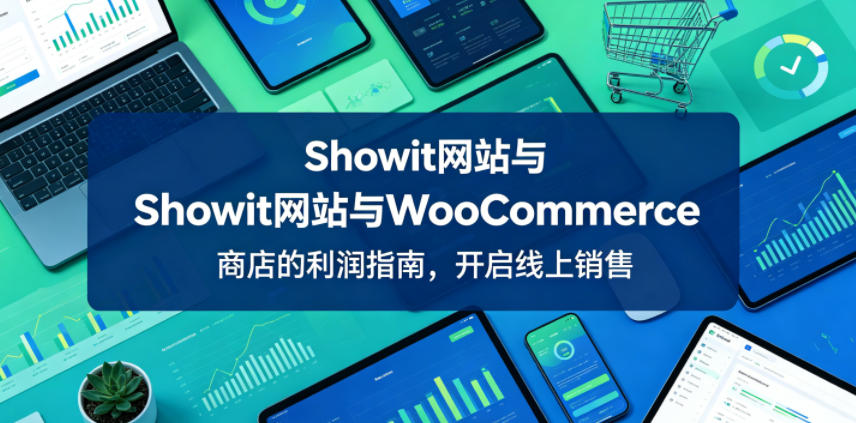 Showit网站与WooCommerce商店的利润指南，开启线上销售【原创双语字幕】-91副业网
