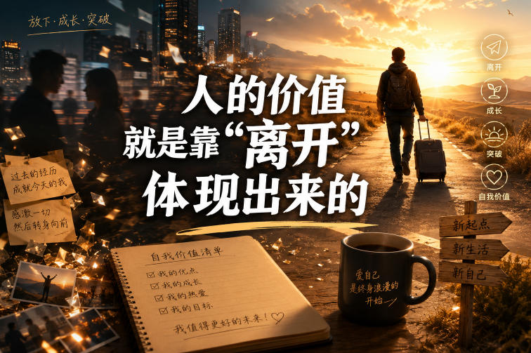 付费文章：人的价值就是靠“离开”体现出来的-91副业网
