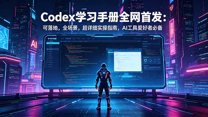 Codex学习手册全网首发：可落地，全场景，超详细实操指南，AI工具爱好者必备-91副业网