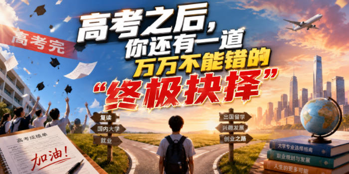 付费文章:高考之后,你还有一道万万不能错的“终极抉择”-91副业网