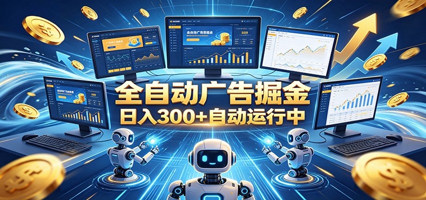 自动广告G机，日入300+，正规平台，广告浏览获益，时间自由，适合各类人群日常增收-91副业网
