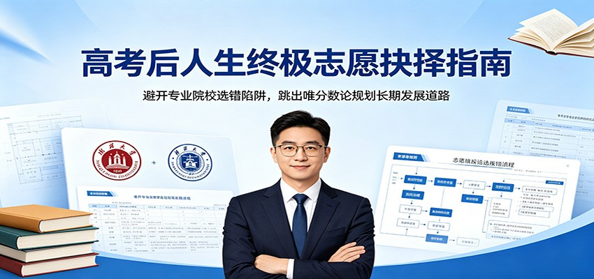 高考后人生终极志愿抉择指南:避开专业院校选错陷阱,跳出唯分数论规划长期发展道路-91副业网