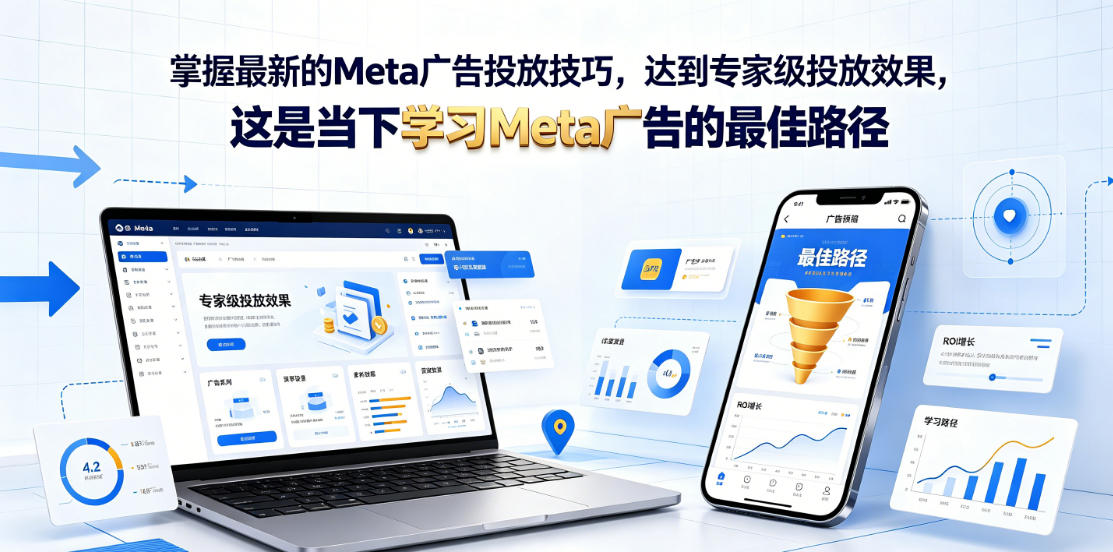 掌握最新的Meta广告投放技巧，达到专家级投放效果，这是当下学习Meta广告的最佳路径【原创双语字幕】-91副业网