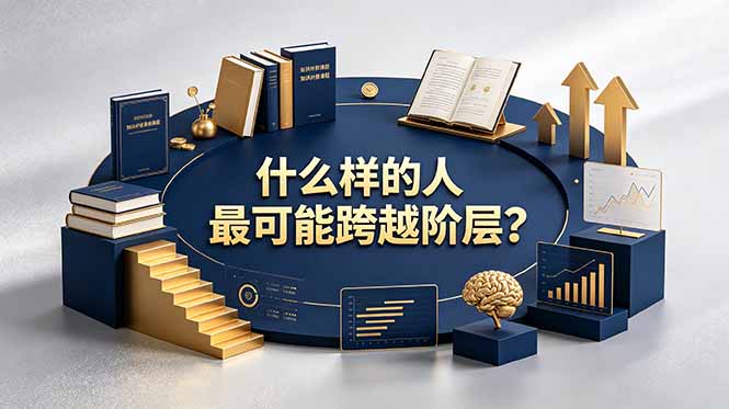 付费文章：什么样的人最可能跨越阶层？具备这五种特质，普通人也能顺利跨越阶层-91副业网