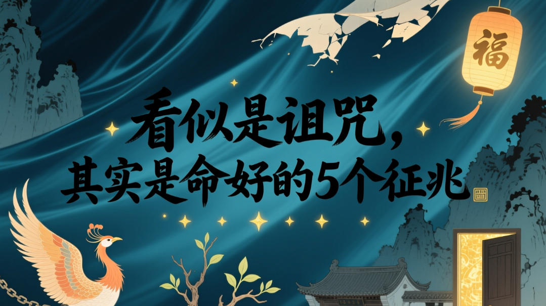 付费文章：看似是诅咒，其实是命好的5个征兆-91副业网