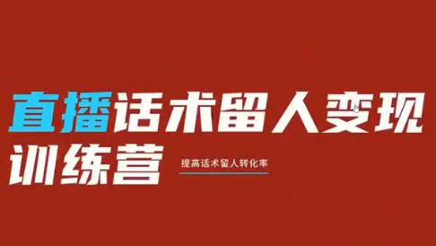 纹汐·直播话术留人变现训练营-91副业网