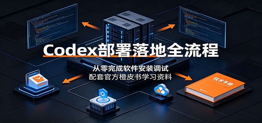 Codex部署落地全流程：从零完成软件安装调试，配套官方橙皮书学习资料-91副业网