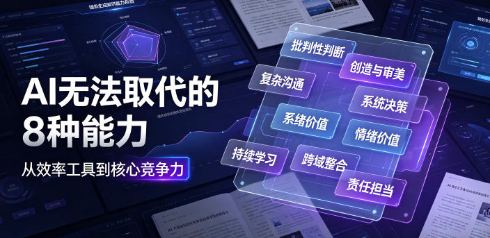 付费文章:AI无法取代的8种能力-91副业网