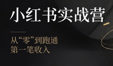 金金老师·小红书实战营-91副业网