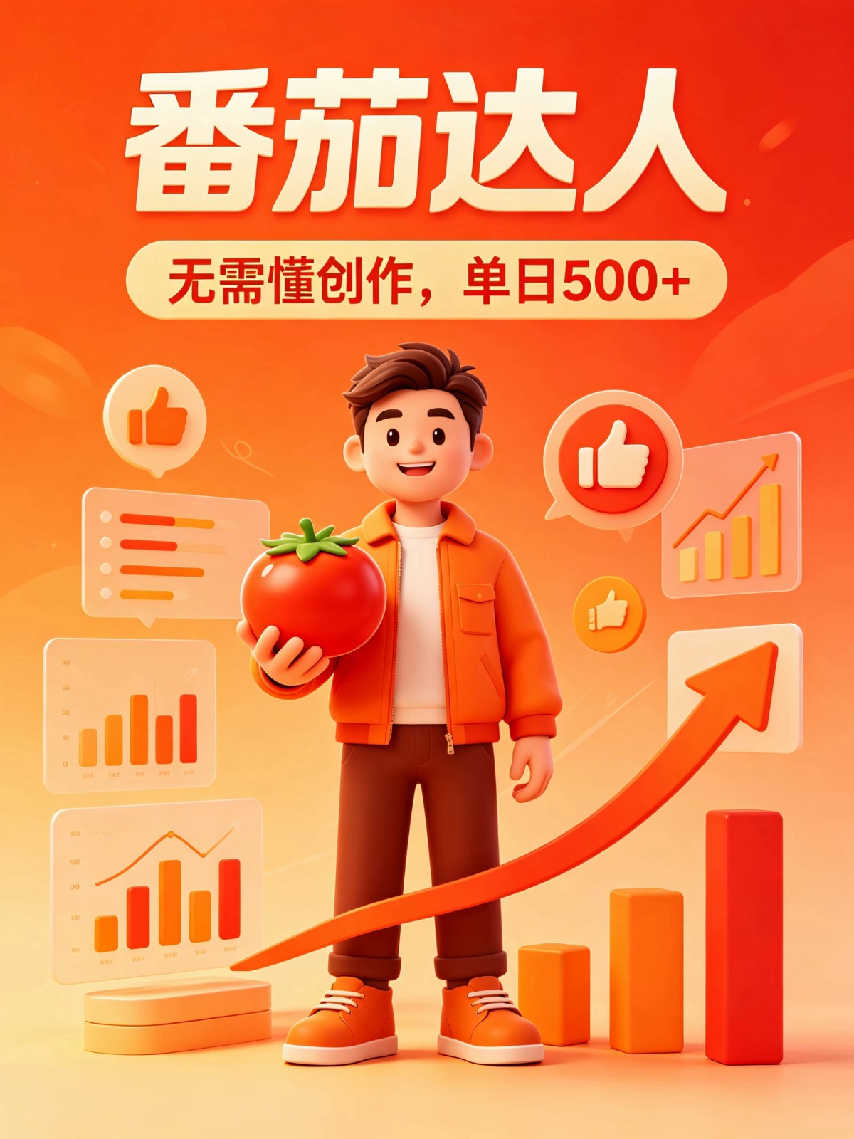 番茄小说达人全自动变现，普通人轻松日入500+-91副业网