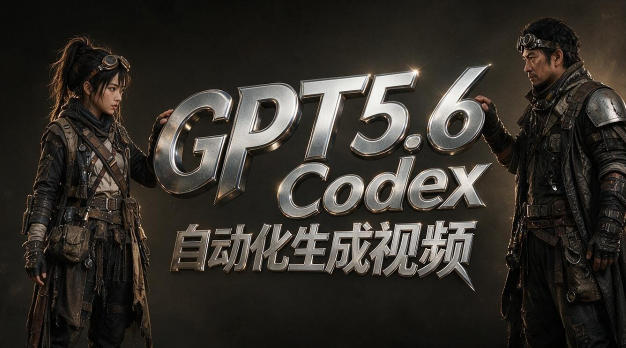 GPT5.6+Codex自动化视频生成：提示词设计×角色设定×封面海报×工作流思路，高效产出AI视频-91副业网