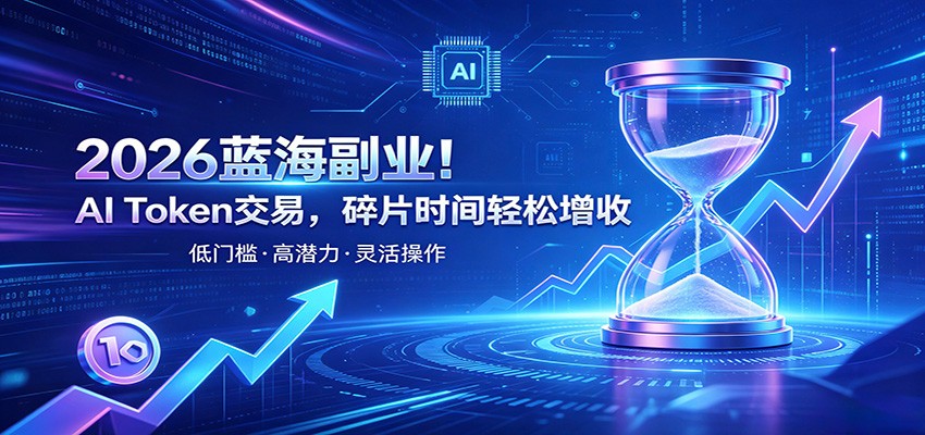 AI Token算力赛道！普通人可入局的数字副业，零门槛快速起步-91副业网