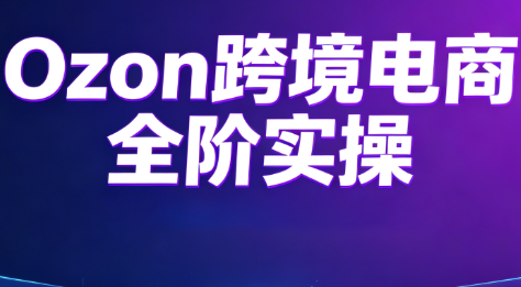 Ozon跨境电商全阶实操课程-91副业网