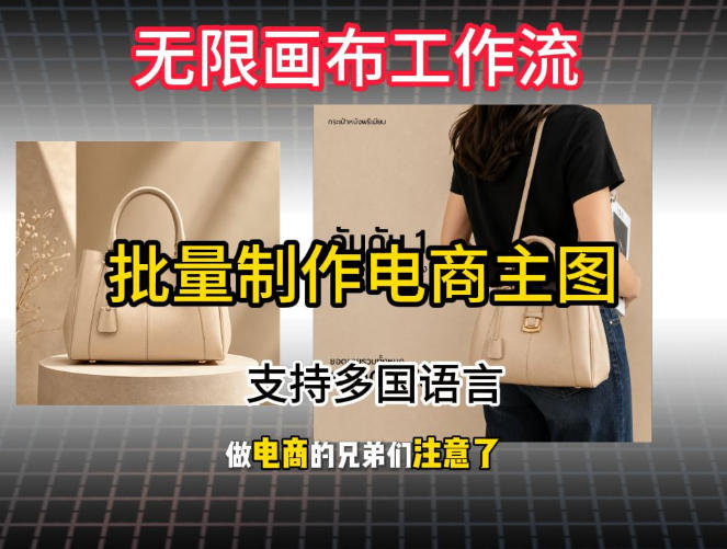 批量复刻电商爆款主图工作流搭建教学，批量下载，支持多国语言，不管是国内电商还是跨境店群都能用-91副业网