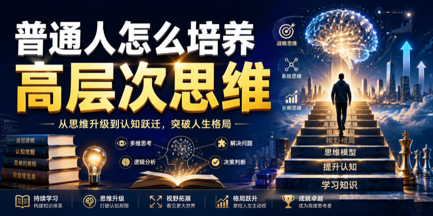 公众号付费文章:普通人怎么培养高层次思维-91副业网