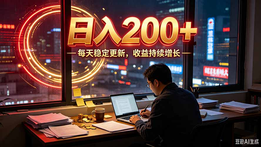番茄达人变现新玩法，全自动运行 每日300+-91副业网