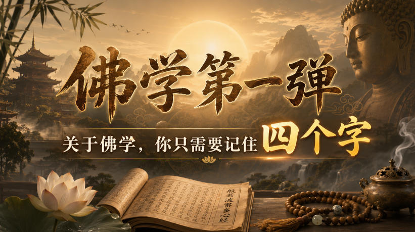 付费文章：佛学第一弹，关于佛学，你只需要记住四个字-91副业网