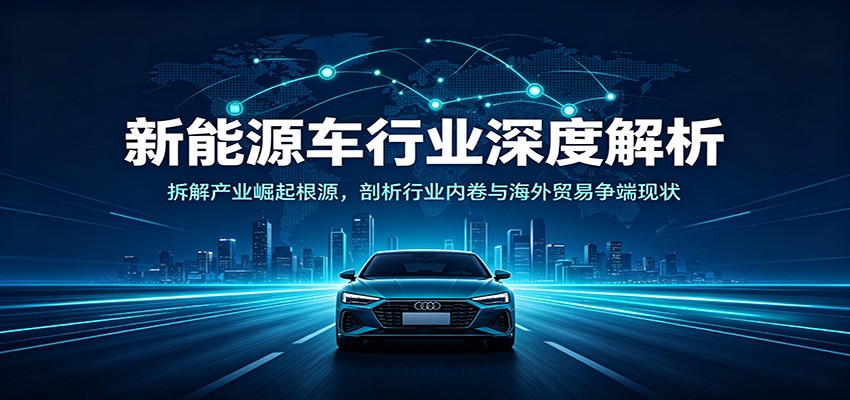 新能源车行业深度解析：拆解产业崛起根源，剖析行业内卷与海外贸易争端现状-91副业网