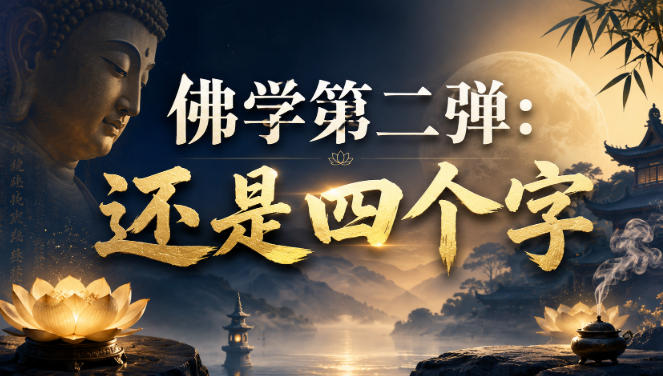 付费文章:佛学第二弹:还是四个字-91副业网