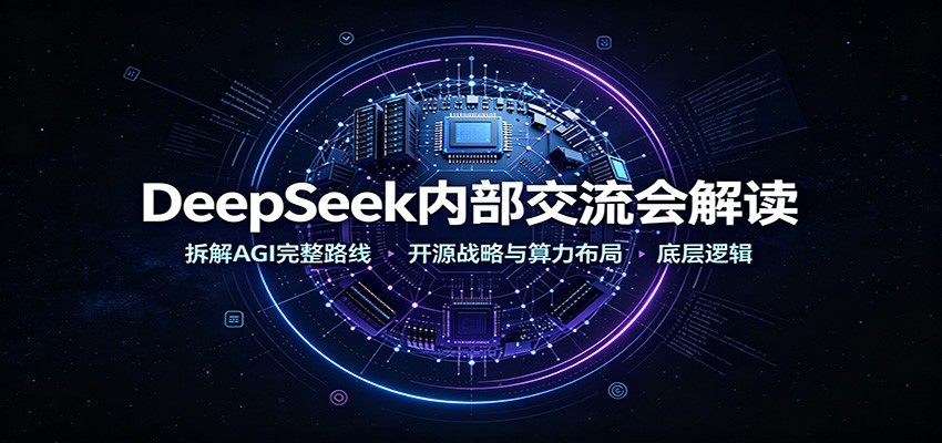 DeepSeek内部交流会解读：拆解AGI完整路线，开源战略与算力布局底层逻辑-91副业网