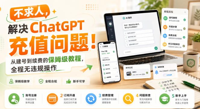 不求人,解决ChatGPT充值问题!从建号到续费的保姆级教程,全程无违规操作-91副业网