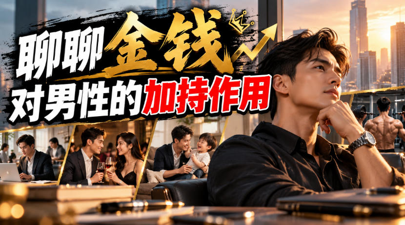 某公众号付费文章:聊聊金钱对男性的加持作用-91副业网