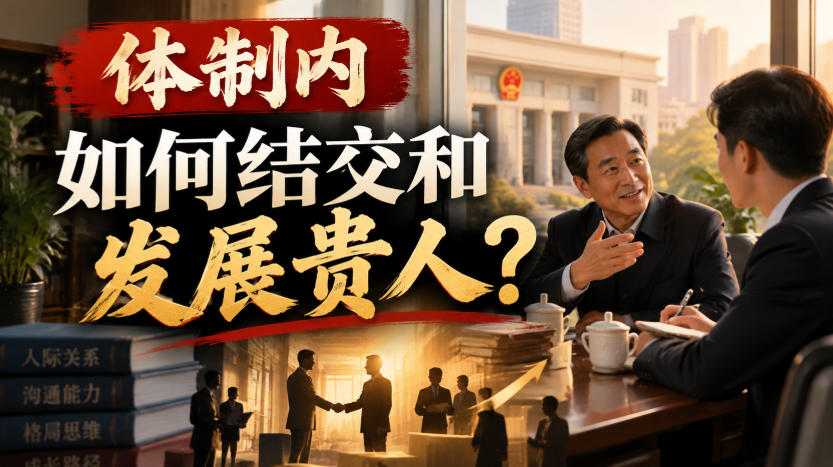 某公众号付费文章：体制内，如何结交和发展贵人?-91副业网