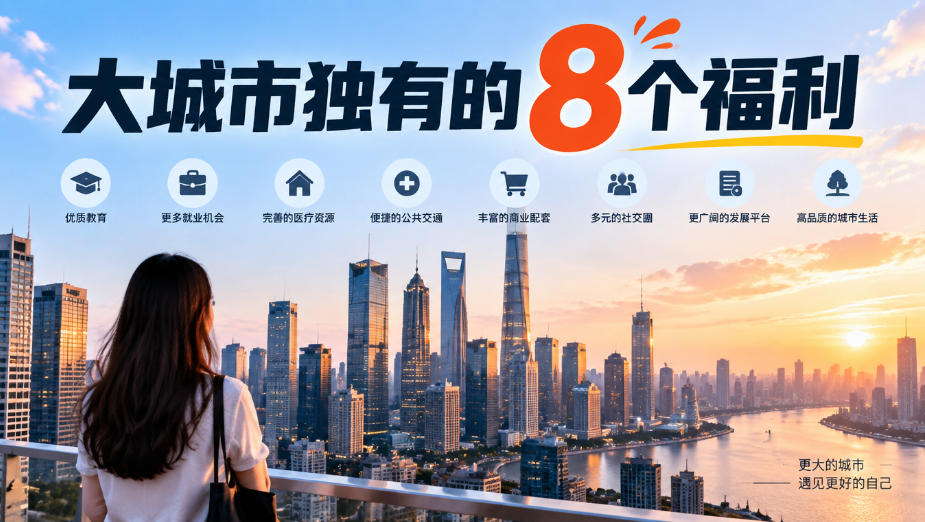 某公众号付费文章：大城市独有的8个福利-91副业网