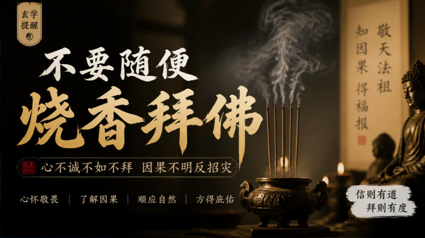 某公众号付费文章：玄学提醒：不要随便烧香拜佛-91副业网