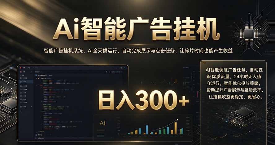 闲置设备别闲置，AI 广告自动化任务，看懂少走弯路-91副业网