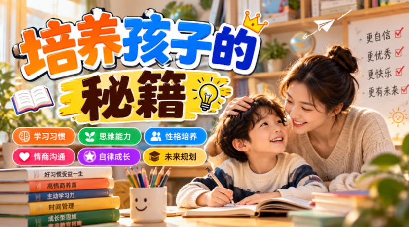 某公众号付费文章：培养孩子的秘籍-91副业网