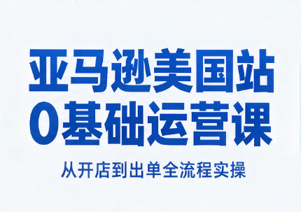 亚马逊美国站0基础运营课-91副业网