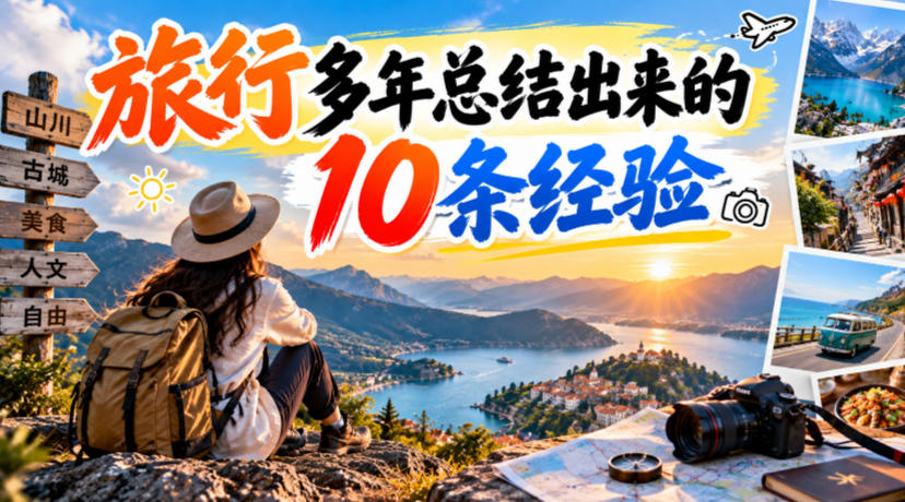 付费文章：旅行多年总结出来的10条经验-91副业网