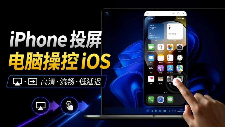 iPhone投屏到Windows电脑,还支持操控IOS系统,多台设备能同时上屏,有点意思iPhoneMirror-91副业网